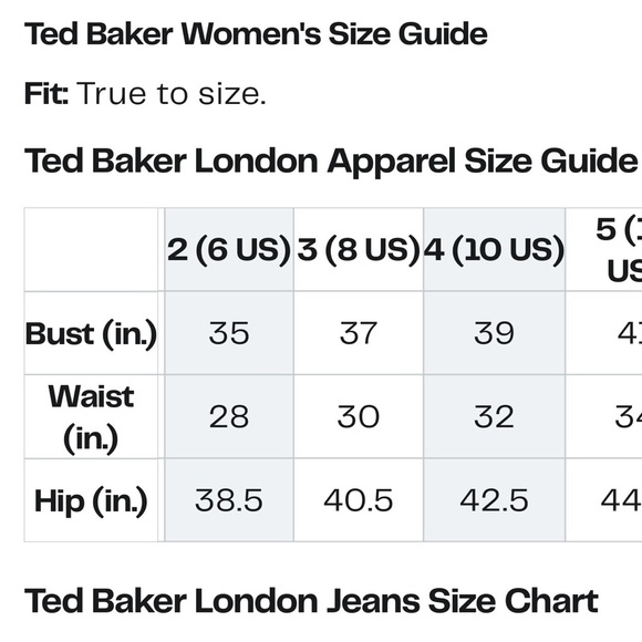 TED BAKER London Abade Panel Sheath Dress Midnight Bloom size 4 new w tag - Picture 7 of 7